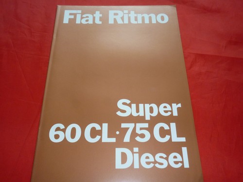 Fiat ritmo super 75 - ritmo, cl