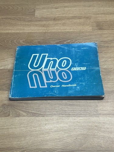 Fiat uno manuale proprietario - fiat,