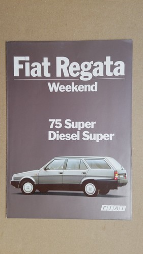 Fiat regata weekend - fiat,